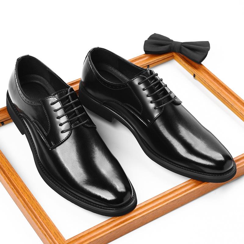 Wenzhou leather shoes 2025 large size pointed dress Derby shoes British suit groom shoes 2025 37
Wenzhou leather shoes 2025 large size pointed dress Derby shoes British suit groom shoes 2025 37