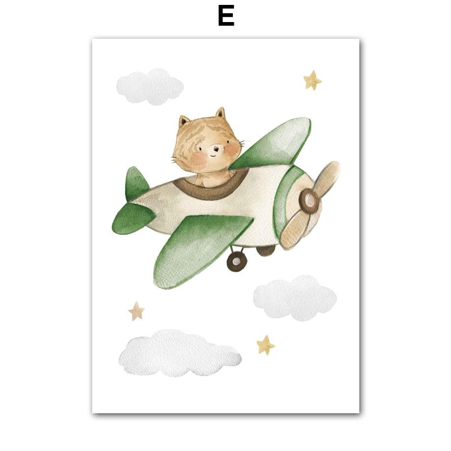 Airplane Lion Giraffe Tiger Zebra Nursery Wall Art Canvas Painting Nordic Posters And Prints Wall Pictures Baby Kids Room Decor 13X18 cm No Framed
Airplane Lion Giraffe Tiger Zebra Nursery Wall Art Canvas Painting Nordic Posters And Prints Wall Pictures Baby Kids Room Decor 13X18 cm No Framed