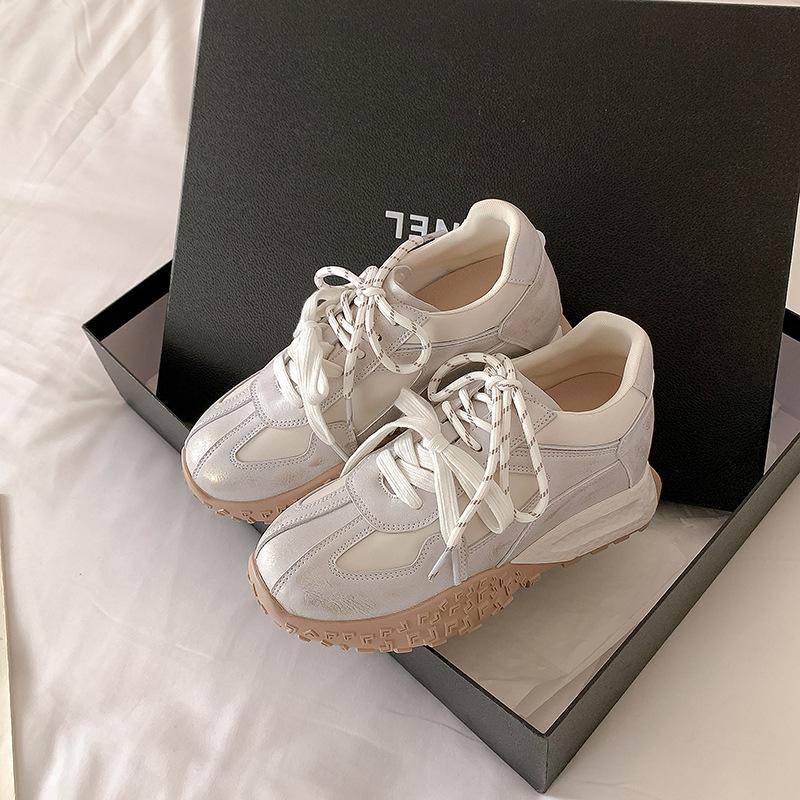 Cowhide version~ .CM inner height increase women s spring and summer versatile small breathable casual sports dad shoes 39
Cowhide version~ .CM inner height increase women s spring and summer versatile small breathable casual sports dad shoes 39