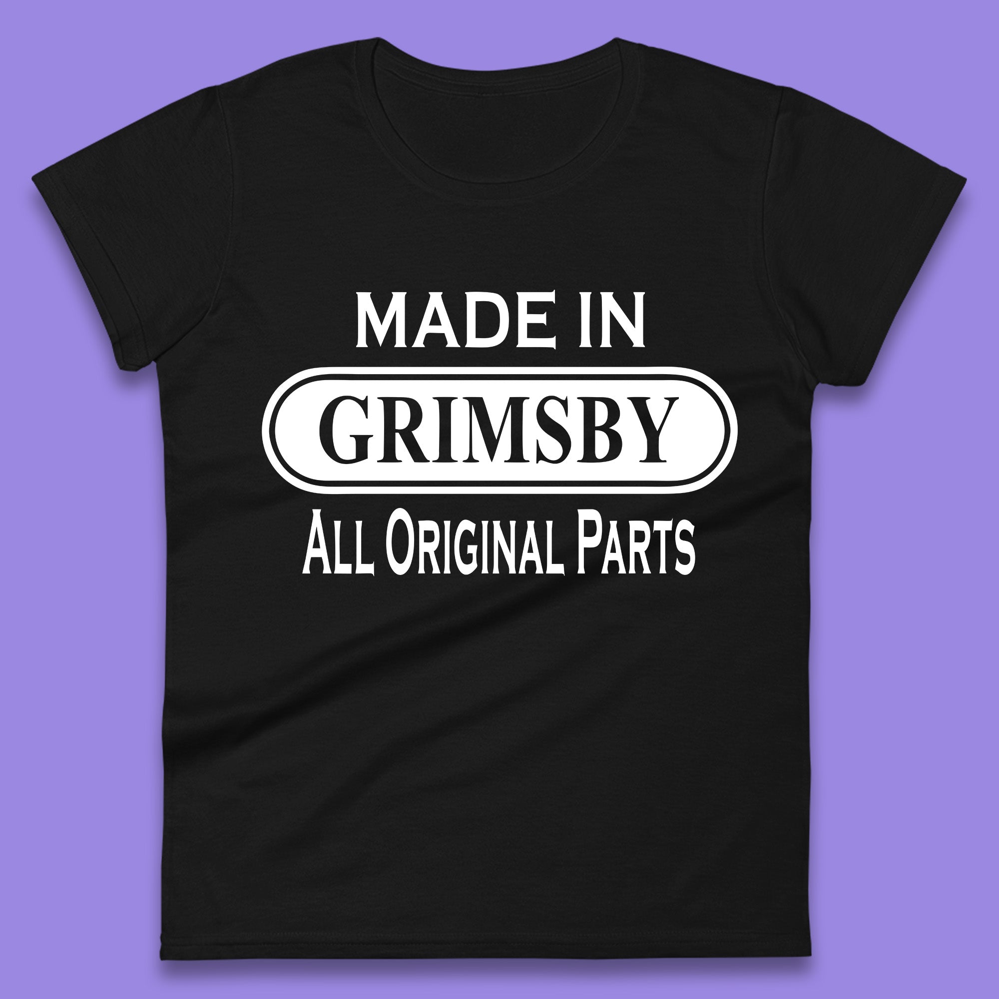 Made In Grimsby All Original Parts Vintage Retro Birthday Town in England Gift Womens Tee T Shirt Mens Tops Unisex Top S
Made In Grimsby All Original Parts Vintage Retro Birthday Town in England Gift Womens Tee T Shirt Mens Tops Unisex Top S
