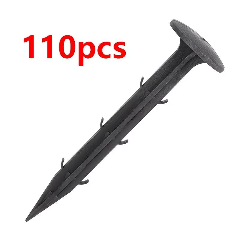 110pcs Plastic Garden Stakes - Durable Landscape Staples for Weed Barrier, Secure Hold Weedmat Pins for Gardening and Lawn Care
110pcs Plastic Garden Stakes - Durable Landscape Staples for Weed Barrier, Secure Hold Weedmat Pins for Gardening and Lawn Care