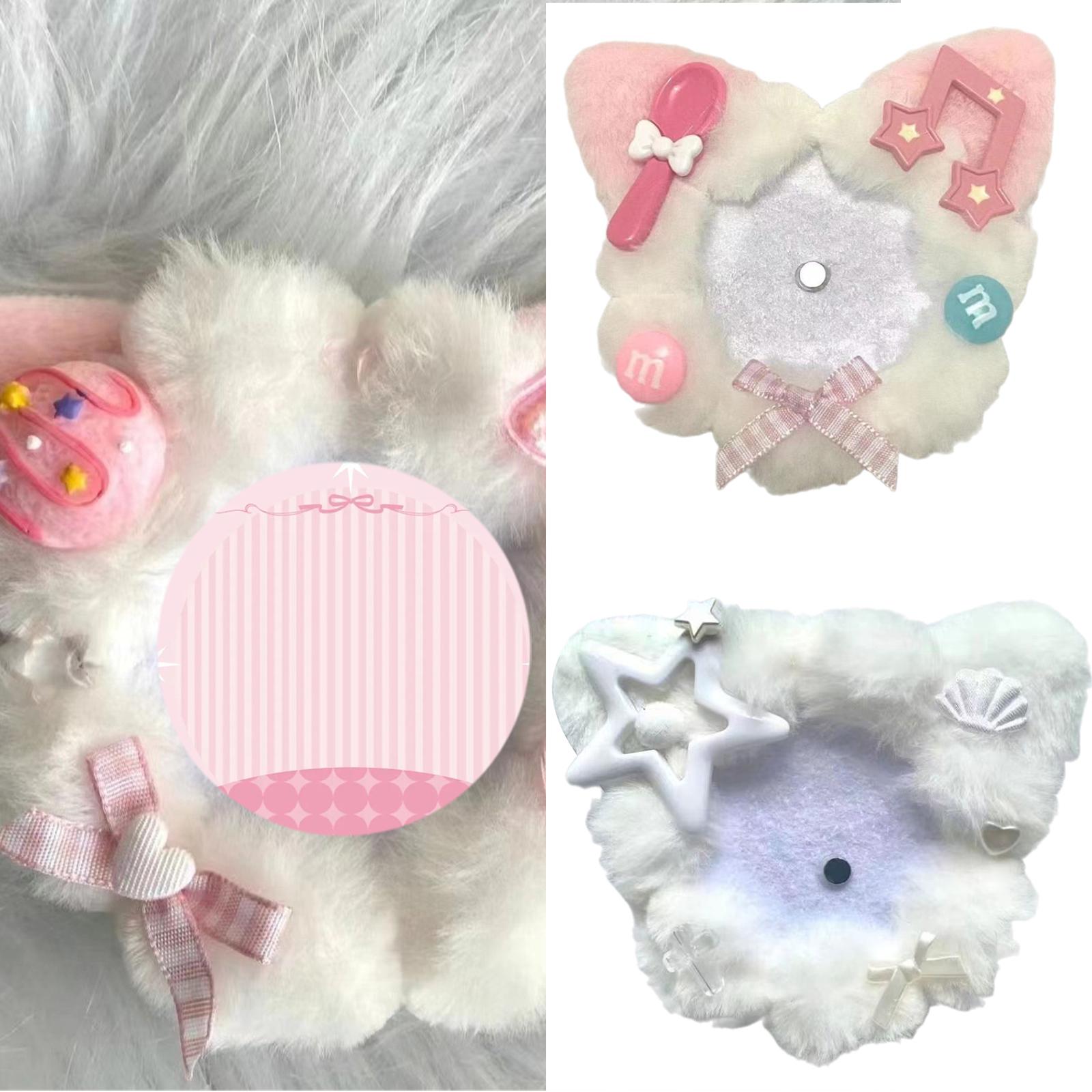 Cartoon Cats Ear Badge Holder 58mm Badge Case Plush Cats Ear Badge Pin Sleeve For Women Student And Cosplay Enthusiasts білий
Cartoon Cats Ear Badge Holder 58mm Badge Case Plush Cats Ear Badge Pin Sleeve For Women Student And Cosplay Enthusiasts білий