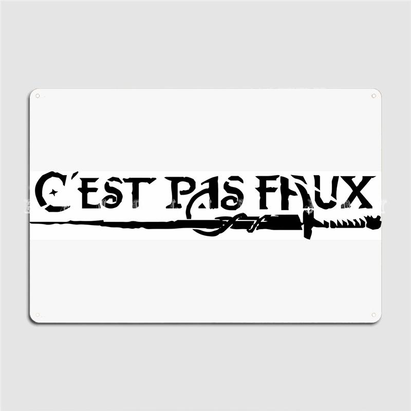 C Est Pas Faux Kaamelott Poster Metal Plaque Wall Pub Decoration Club Bar Wall Decor Tin Sign Poster 20x30cm
C Est Pas Faux Kaamelott Poster Metal Plaque Wall Pub Decoration Club Bar Wall Decor Tin Sign Poster 20x30cm