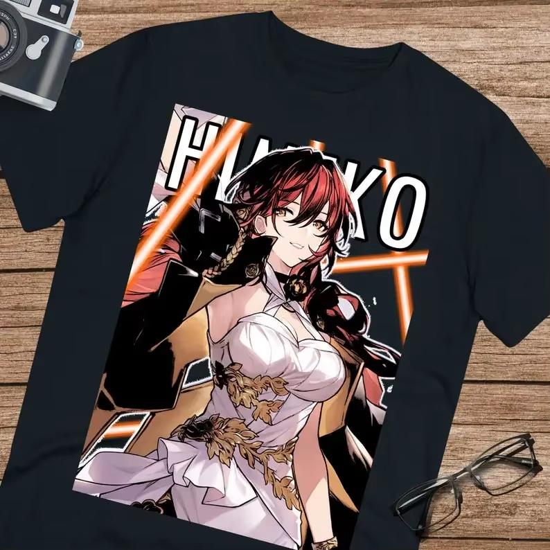 Himeko Honkai Star Rail Fan Shirt Star Rail TShirt Unisex Ultra Cotton Tee Unisexs and Womens Fashion That Goes Well Together 4XL
Himeko Honkai Star Rail Fan Shirt Star Rail TShirt Unisex Ultra Cotton Tee Unisexs and Womens Fashion That Goes Well Together 4XL