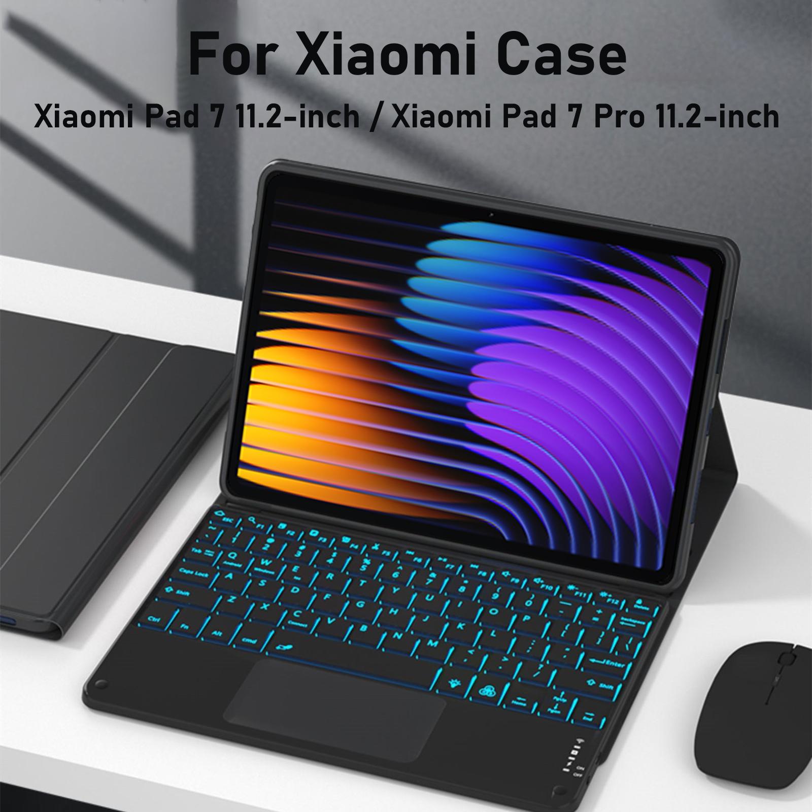For Xiaomi Pad 7 11.2-inch Case, Keyboard Cover for Xiaomi Pad 7 Pro 11.2-inch English Keyboard
For Xiaomi Pad 7 11.2-inch Case, Keyboard Cover for Xiaomi Pad 7 Pro 11.2-inch English Keyboard
