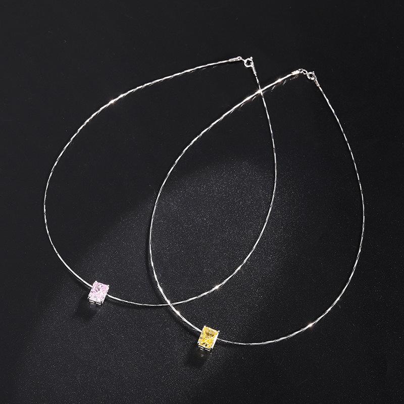 Ювелирные изделия Live High Carbon Diamond Clavicle Chain Clawlice Cushion Cabbage ...
Ювелирные изделия Live High Carbon Diamond Clavicle Chain Clawlice Cushion Cabbage ...
