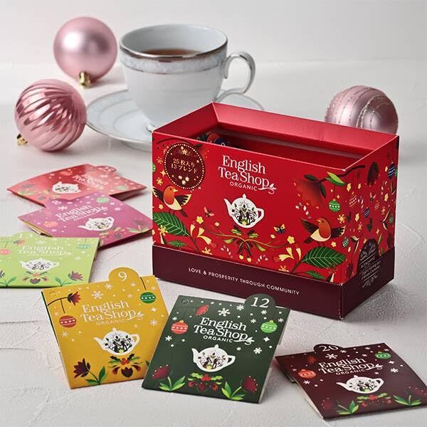 Чайный пакетик Kaldi English Tea Shop, красный, 25 шт., ограниченный рождественский подарок на Рождество
Чайный пакетик Kaldi English Tea Shop, красный, 25 шт., ограниченный рождественский подарок на Рождество