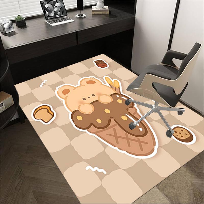 1PC Bear Cookie Extra Large Non-Slip Floor carpet, Office, family, bedroom, Studio - Large Area Rug Indoor Rugs, Vibrant Colors-W270 60cm by 90cm
1PC Bear Cookie Extra Large Non-Slip Floor carpet, Office, family, bedroom, Studio - Large Area Rug Indoor Rugs, Vibrant Colors-W270 60cm by 90cm