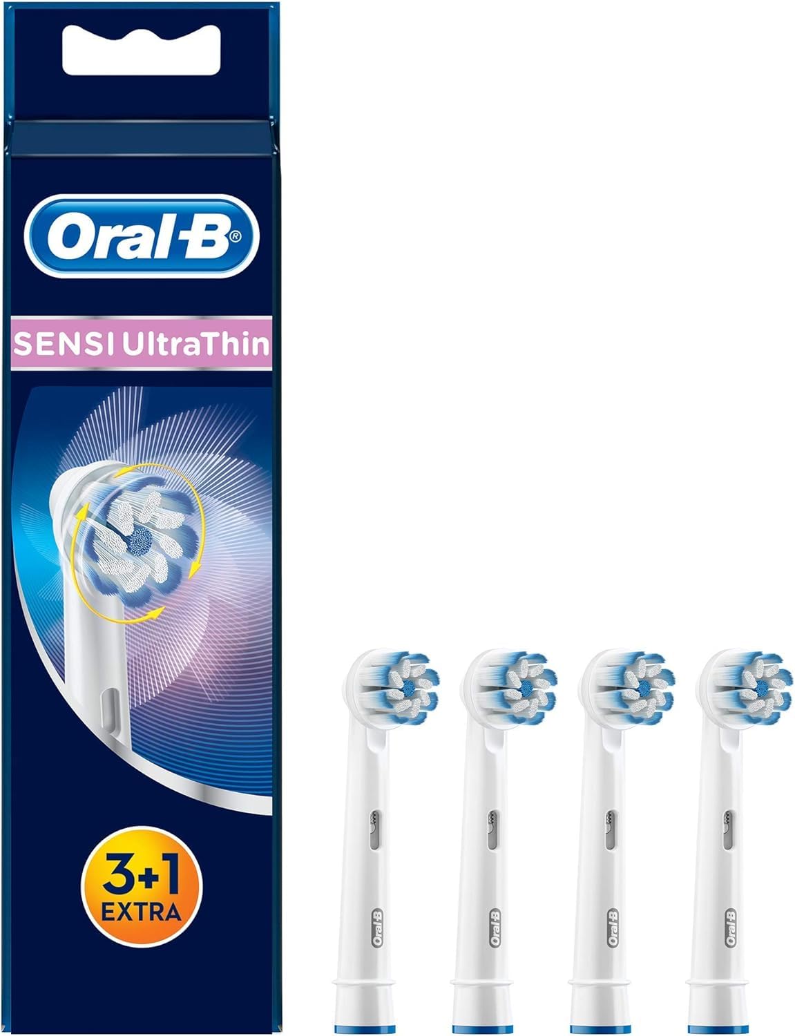 Braun Oral B Replacement Brush Soft Extra Fine Bristle Brush (4 pieces) EB60-3+1 білий
Braun Oral B Replacement Brush Soft Extra Fine Bristle Brush (4 pieces) EB60-3+1 білий