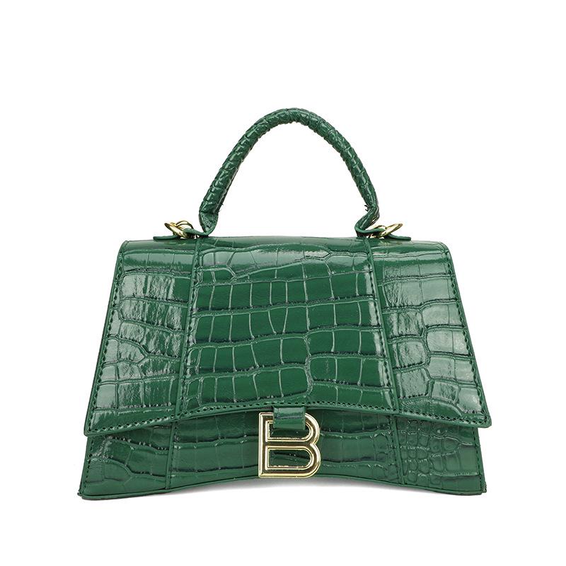 Женская однотонная сумка высокого класса с узором крокодиловой кожи: Универсальная, Трендовая, Нишевая Сумка через Плечо зелёный
Женская однотонная сумка высокого класса с узором крокодиловой кожи: Универсальная, Трендовая, Нишевая Сумка через Плечо зелёный