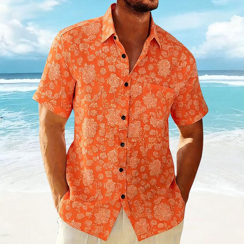Men s Summer Fashion Hydrangea Short Sleeve Hawaiian Shirt Casual Beach Holiday Shirts Stylish Printed Mens Clothing US XL помаранчевий
Men s Summer Fashion Hydrangea Short Sleeve Hawaiian Shirt Casual Beach Holiday Shirts Stylish Printed Mens Clothing US XL помаранчевий