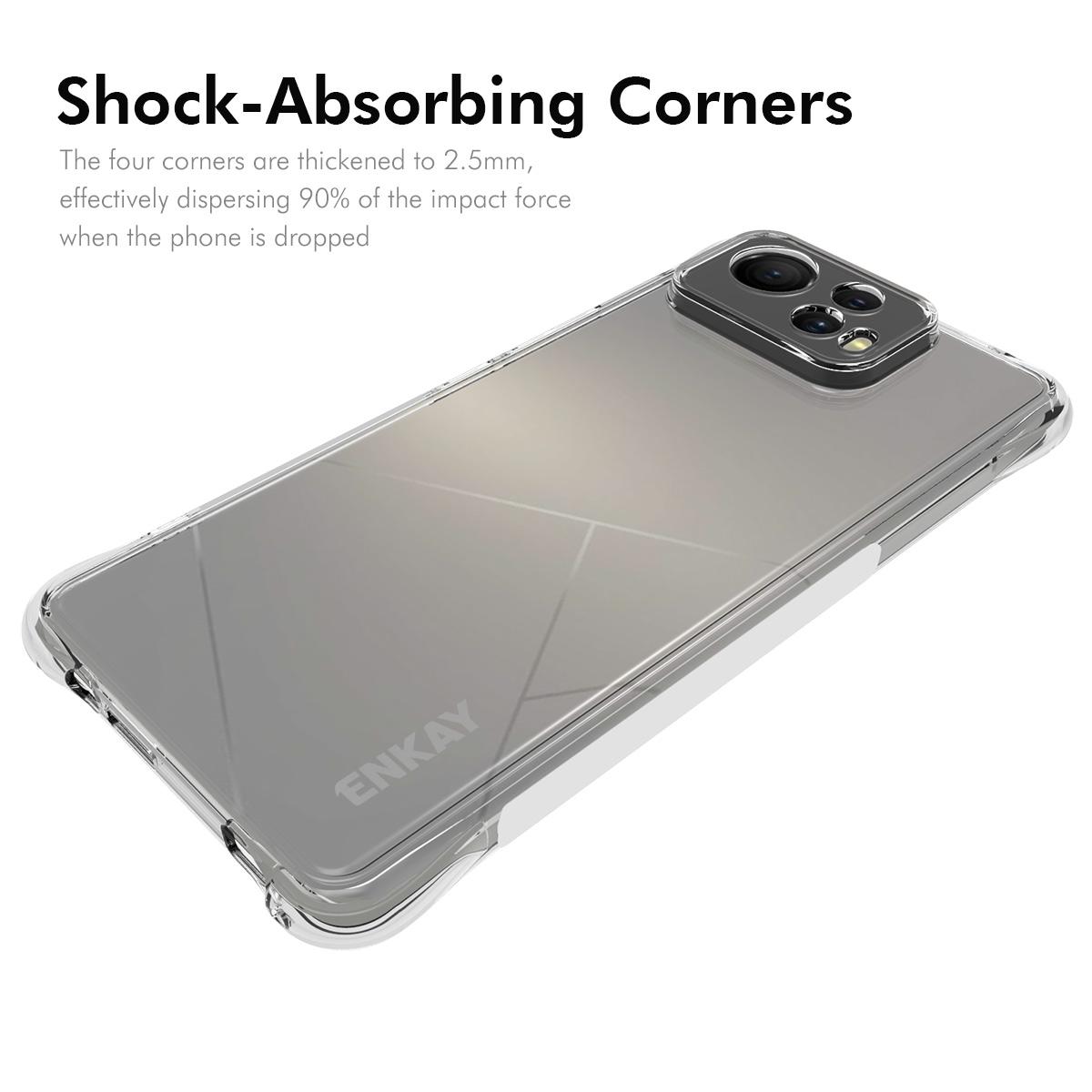For Asus Zenfone 12 Ultra 5G Clear Phone Case ENKAY HAT PRINCE Shockproof Anti-slip TPU Cover Transparent
For Asus Zenfone 12 Ultra 5G Clear Phone Case ENKAY HAT PRINCE Shockproof Anti-slip TPU Cover Transparent