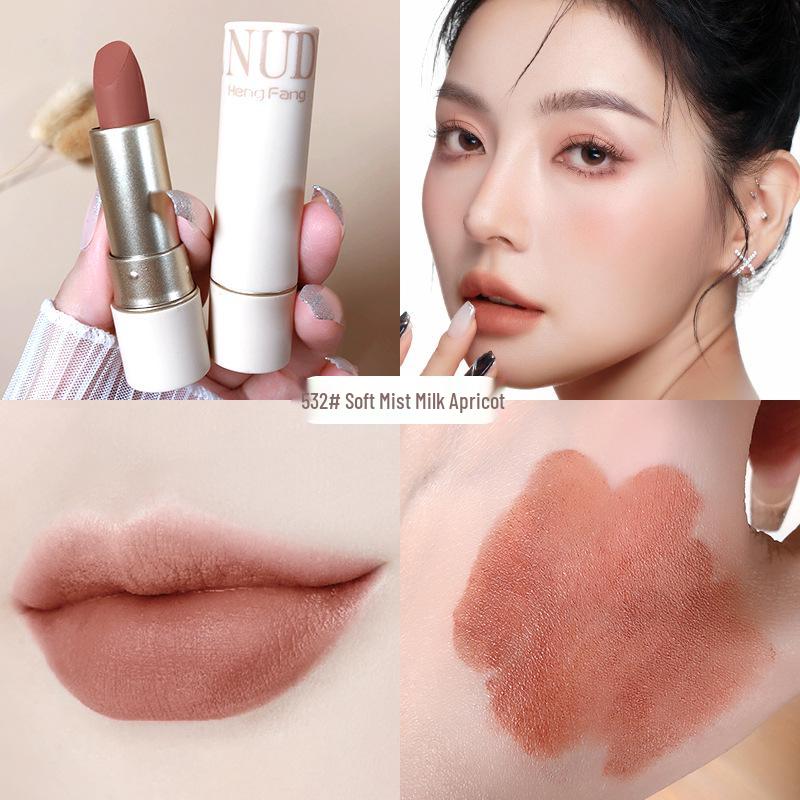 Hengfang Velvet Matte Long-Lasting Lipstick: Waterproof, Moisturizing, Non-Stick, Brightening, Easy Application, High-End. 3.6g
Hengfang Velvet Matte Long-Lasting Lipstick: Waterproof, Moisturizing, Non-Stick, Brightening, Easy Application, High-End. 3.6g