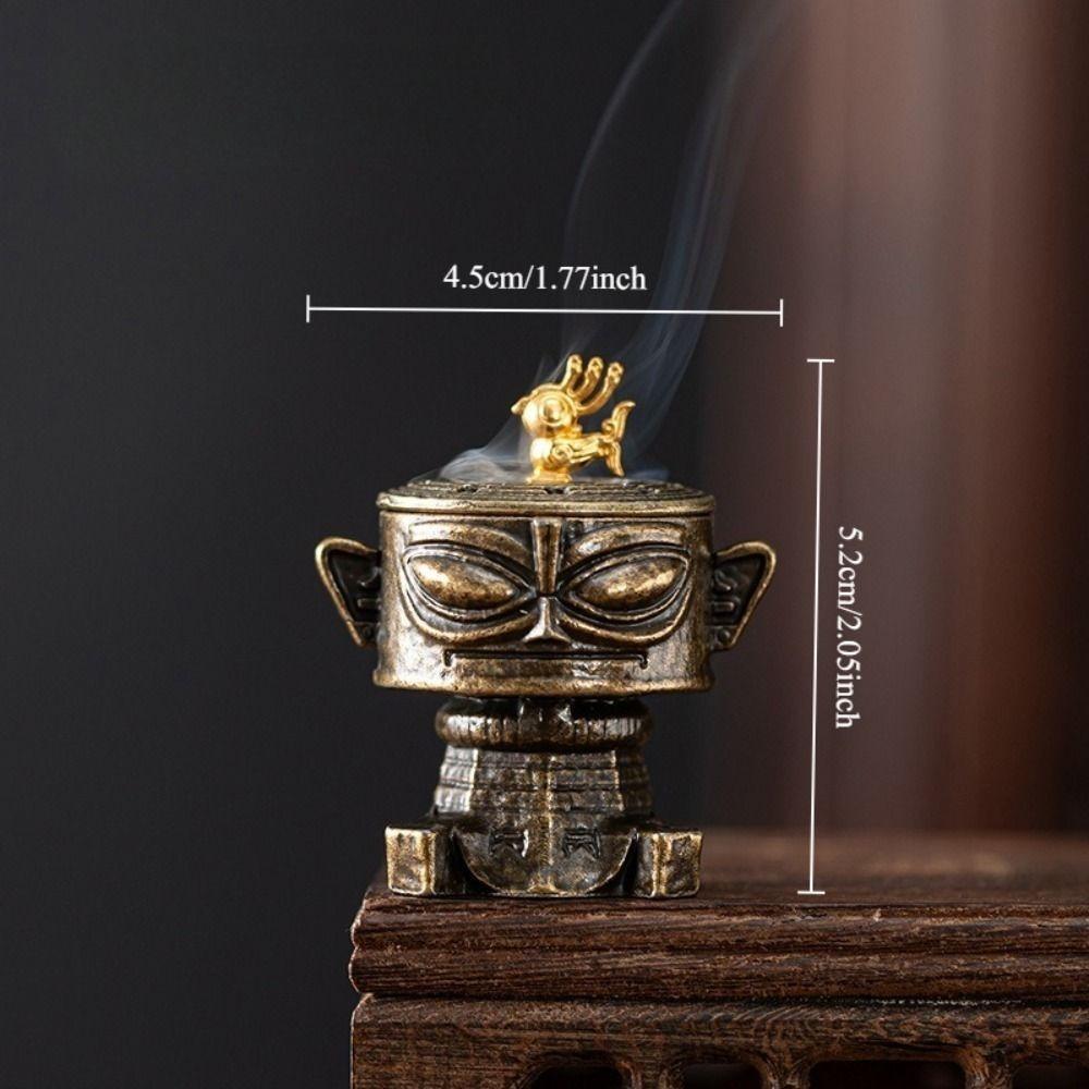 Mini Alloy Insence Burner Cover Design Incense Holder for Tea Ceremony Home Decor Meditation Accessories Zen Insence Burner 1PC
Mini Alloy Insence Burner Cover Design Incense Holder for Tea Ceremony Home Decor Meditation Accessories Zen Insence Burner 1PC
