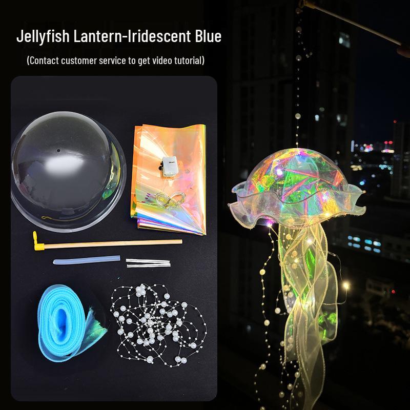 Handmade Jellyfish Lantern DIY Kit: Luminous Children s Handheld Ornament for Mid-Autumn Festival 2025
Handmade Jellyfish Lantern DIY Kit: Luminous Children s Handheld Ornament for Mid-Autumn Festival 2025