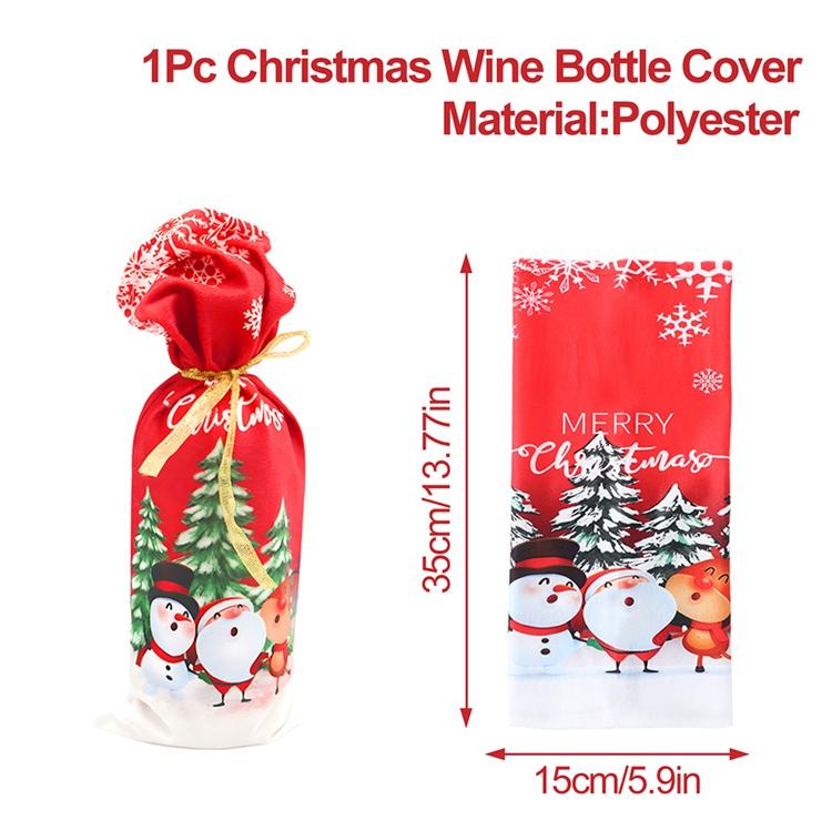 Christmas Wine Bottle Cover Merry Christmas Decoration For Home 2025 Christmas Ornaments Decor Happy New Year 2025 Navid Noel арбуз красный
Christmas Wine Bottle Cover Merry Christmas Decoration For Home 2025 Christmas Ornaments Decor Happy New Year 2025 Navid Noel арбуз красный