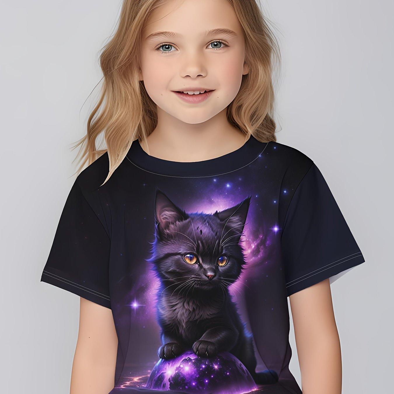 Детская одежда Одежда для девочек Футболка с коротким рукавом для девочек Милый топ с принтом животных для девочек Детская летняя одежда Одежда для девочек 140CM
Детская одежда Одежда для девочек Футболка с коротким рукавом для девочек Милый топ с принтом животных для девочек Детская летняя одежда Одежда для девочек 140CM