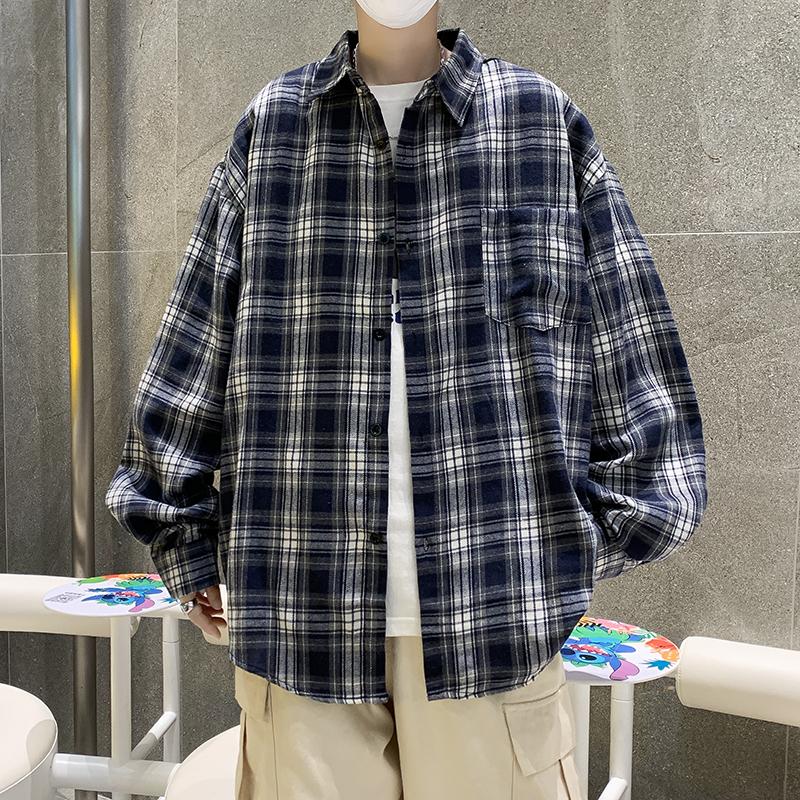 Boyue Summer Sun Protection Shirt Ins, Boyfriend Style Plaid Long Sleeve Shirt 3XL синій
Boyue Summer Sun Protection Shirt Ins, Boyfriend Style Plaid Long Sleeve Shirt 3XL синій