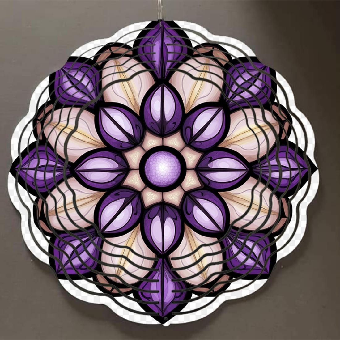 1pc 10-Inch Hanging Wind Chime, Mandala Flower Theme Design Pattern, Unique Artistic Design Outdoor Wind Chime for Spring And Summer 01A
1pc 10-Inch Hanging Wind Chime, Mandala Flower Theme Design Pattern, Unique Artistic Design Outdoor Wind Chime for Spring And Summer 01A