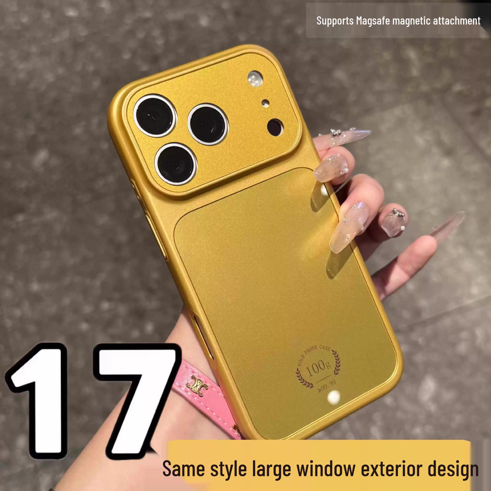 iPhone 17 Pro Max Magnetic Corning Glass Case - Large Window, Gold, Protective for iPhone 16 iPhone 13 золотой
iPhone 17 Pro Max Magnetic Corning Glass Case - Large Window, Gold, Protective for iPhone 16 iPhone 13 золотой