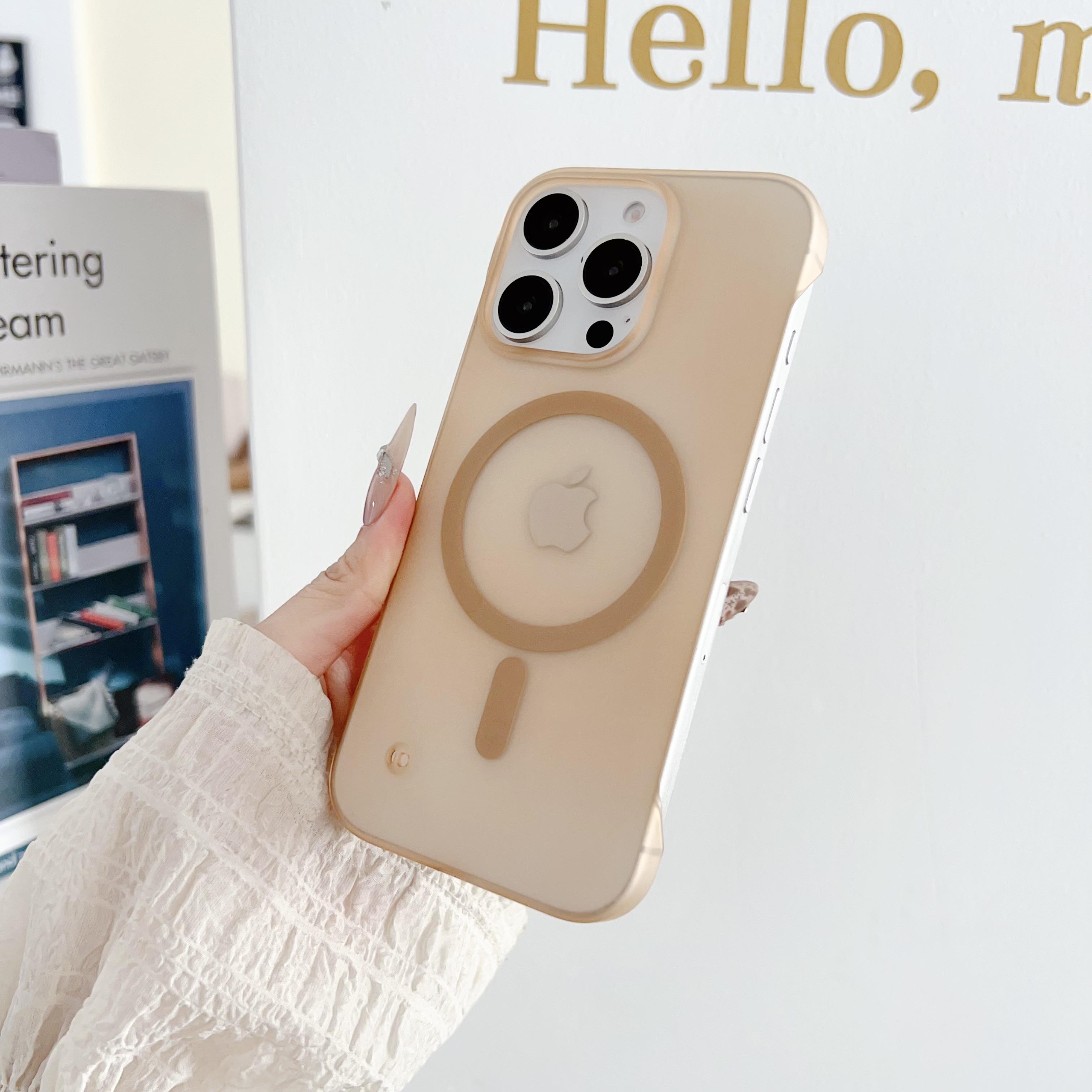 Magnetic Matte Translucent Frameless Phone Case For iPhone 16 15 14 13 12 11 Pro Max Plus For Magsafe Bumper Hard Back Cover For iPhone 16
Magnetic Matte Translucent Frameless Phone Case For iPhone 16 15 14 13 12 11 Pro Max Plus For Magsafe Bumper Hard Back Cover For iPhone 16