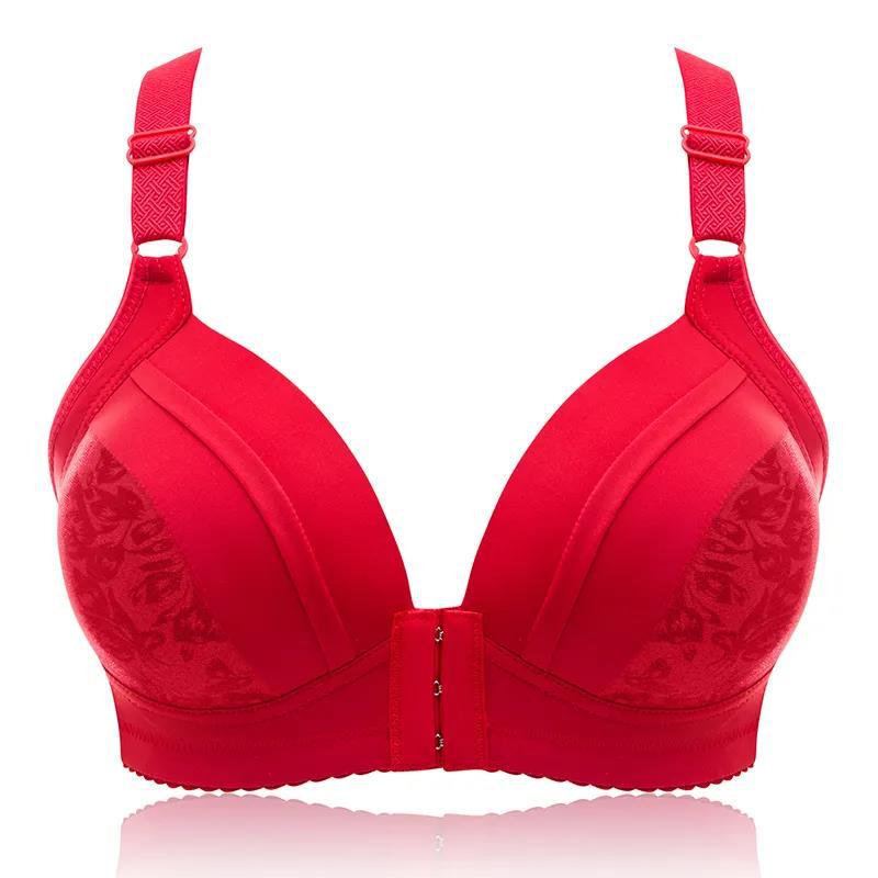Бюстгальтер с большой чашкой D и пряжкой спереди для женщин среднего и пожилого возраста 44 красный
Бюстгальтер с большой чашкой D и пряжкой спереди для женщин среднего и пожилого возраста 44 красный