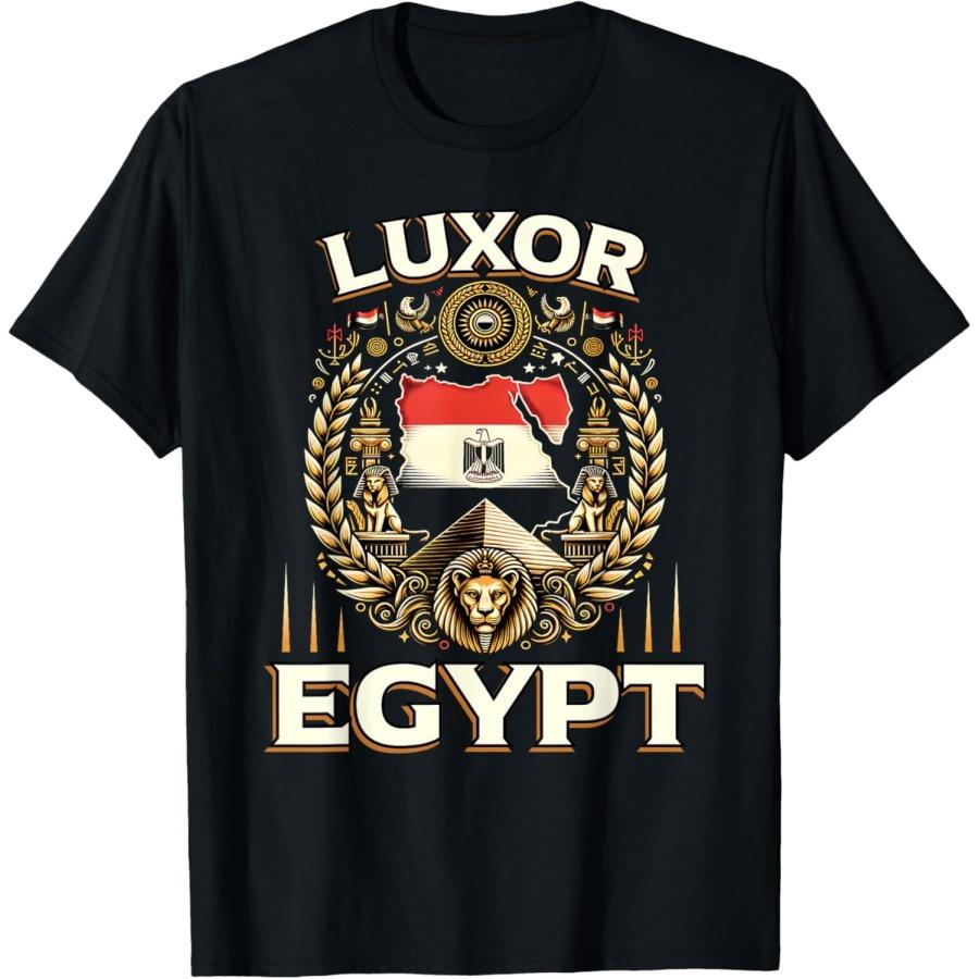Luxor Souvenir Egypt Flag Pharaoh Pyramid Egyptian T-Shirt XXXXXL чорний
Luxor Souvenir Egypt Flag Pharaoh Pyramid Egyptian T-Shirt XXXXXL чорний