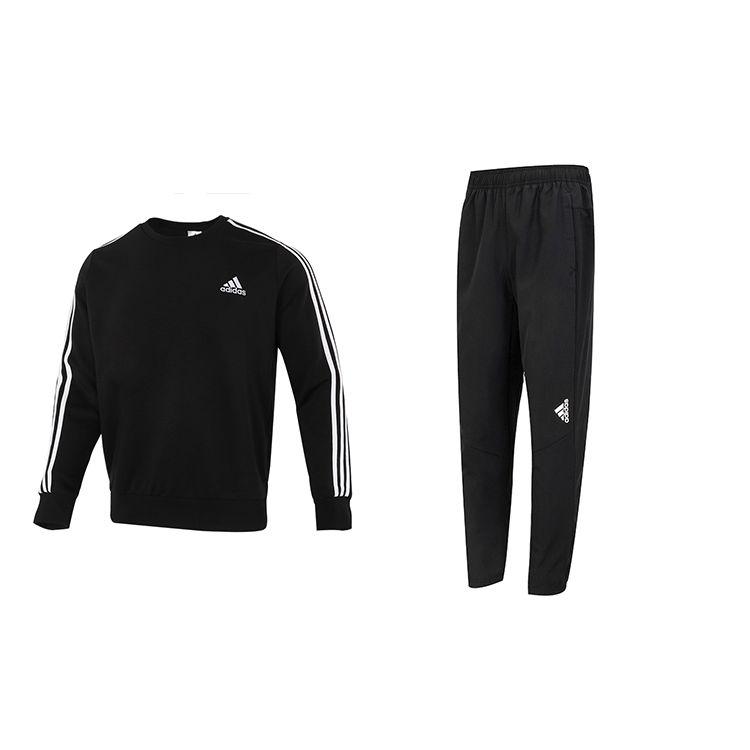 Adidas Толстовка с круглым вырезом и длинными рукавами и длинные брюки, повседневный спортивный комплект для мужчин GK9078+HN8529 M
Adidas Толстовка с круглым вырезом и длинными рукавами и длинные брюки, повседневный спортивный комплект для мужчин GK9078+HN8529 M