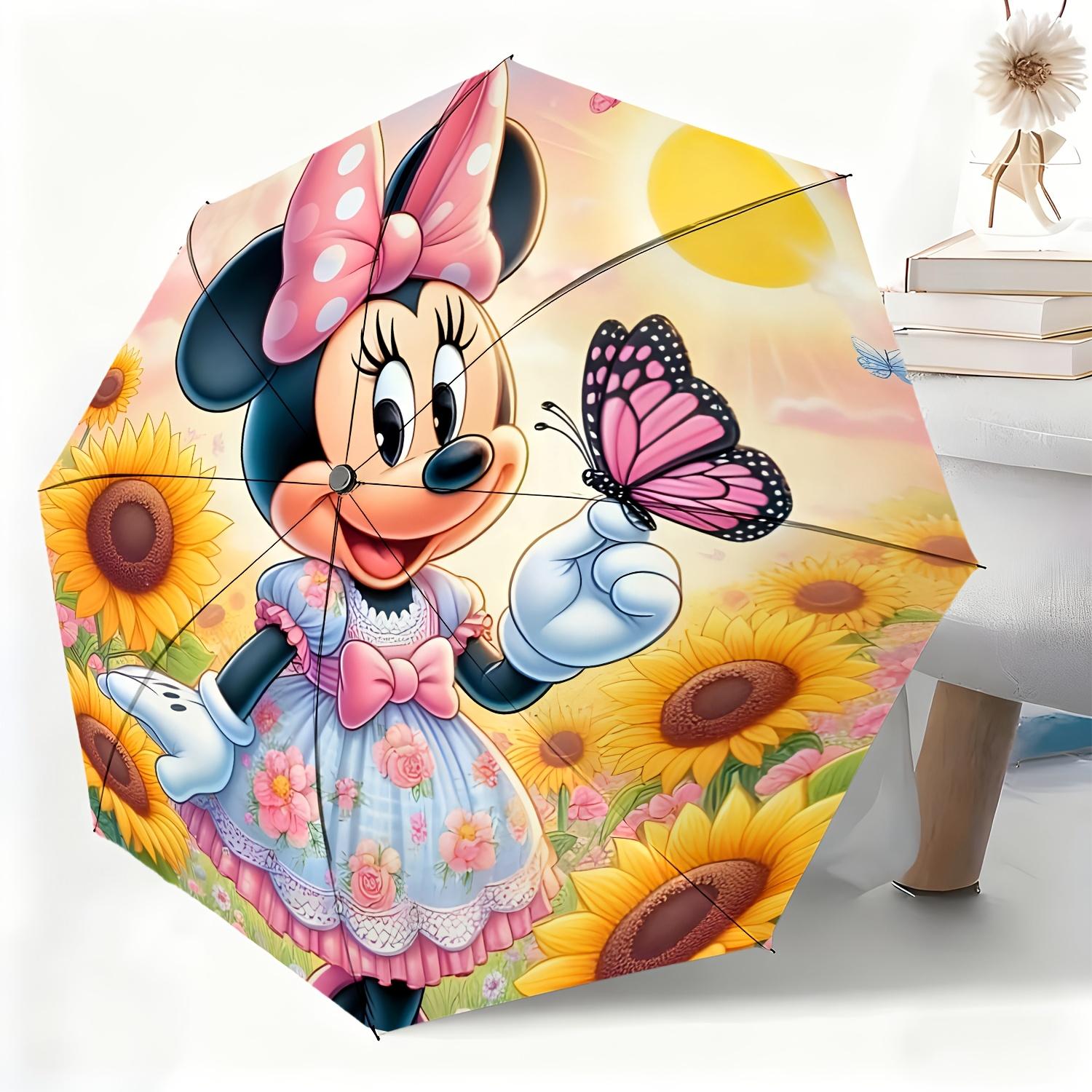 1pc Disney Minnie Mouse Pattern Fully Automatic Umbrella, All-Weather Umbrella Suitable for All Occasions, Portable Folding Um (as the picture,Iron&8K)
1pc Disney Minnie Mouse Pattern Fully Automatic Umbrella, All-Weather Umbrella Suitable for All Occasions, Portable Folding Um (as the picture,Iron&8K)