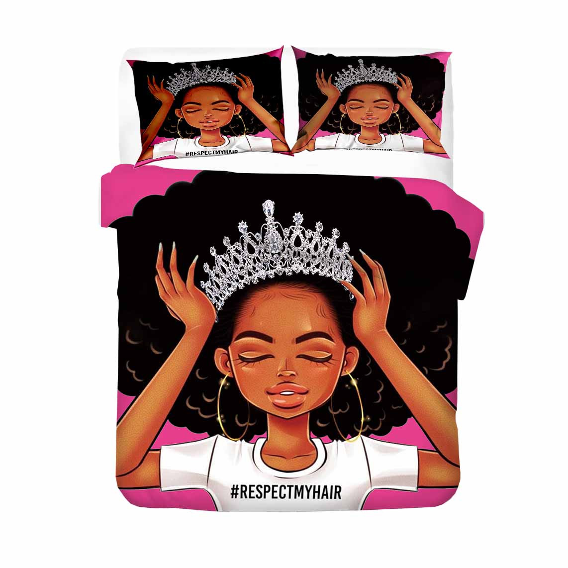 Fashion Girls Beddings Adults Bedroom Comforter Set Twin Size135x200 Single Bedclothes Duvet Cover African Girl Bad Cover Set EU Single(135*200cm)3pcs
Fashion Girls Beddings Adults Bedroom Comforter Set Twin Size135x200 Single Bedclothes Duvet Cover African Girl Bad Cover Set EU Single(135*200cm)3pcs
