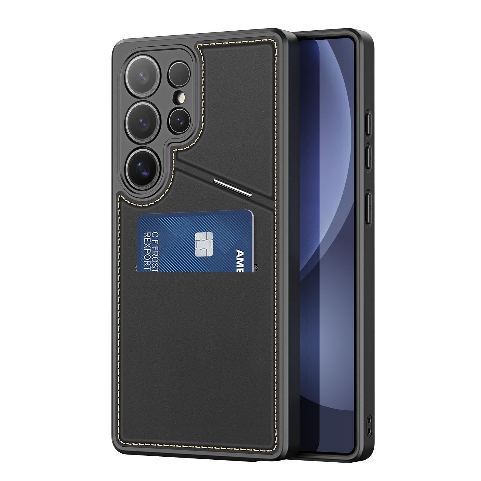 Магнитный чехол для Samsung Galaxy S25 Ultra DUX DUCIS серии Rafi II, кожаная задняя крышка со слотами для карт с RFID-блокировкой A
Магнитный чехол для Samsung Galaxy S25 Ultra DUX DUCIS серии Rafi II, кожаная задняя крышка со слотами для карт с RFID-блокировкой A