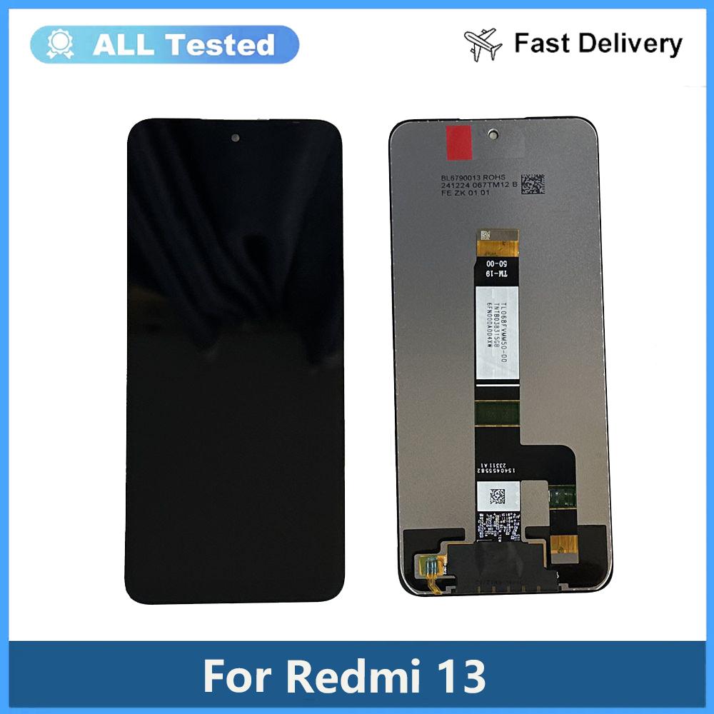 LCD Screen and Digitizer Full Assembly For Redmi 13
LCD Screen and Digitizer Full Assembly For Redmi 13