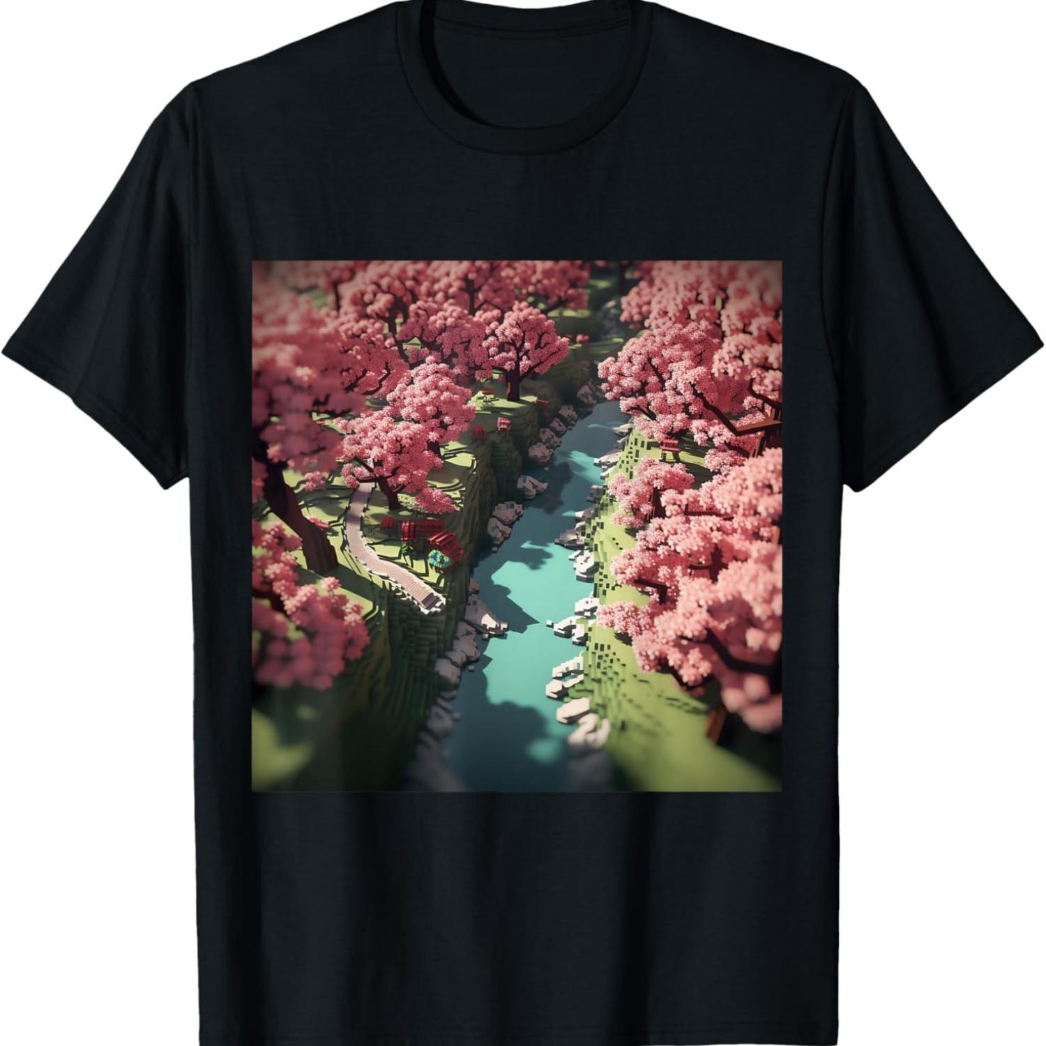 Isometric Pixel Garden of Bliss Cherry Blossoms T-Shirt XXXXXL чорний
Isometric Pixel Garden of Bliss Cherry Blossoms T-Shirt XXXXXL чорний