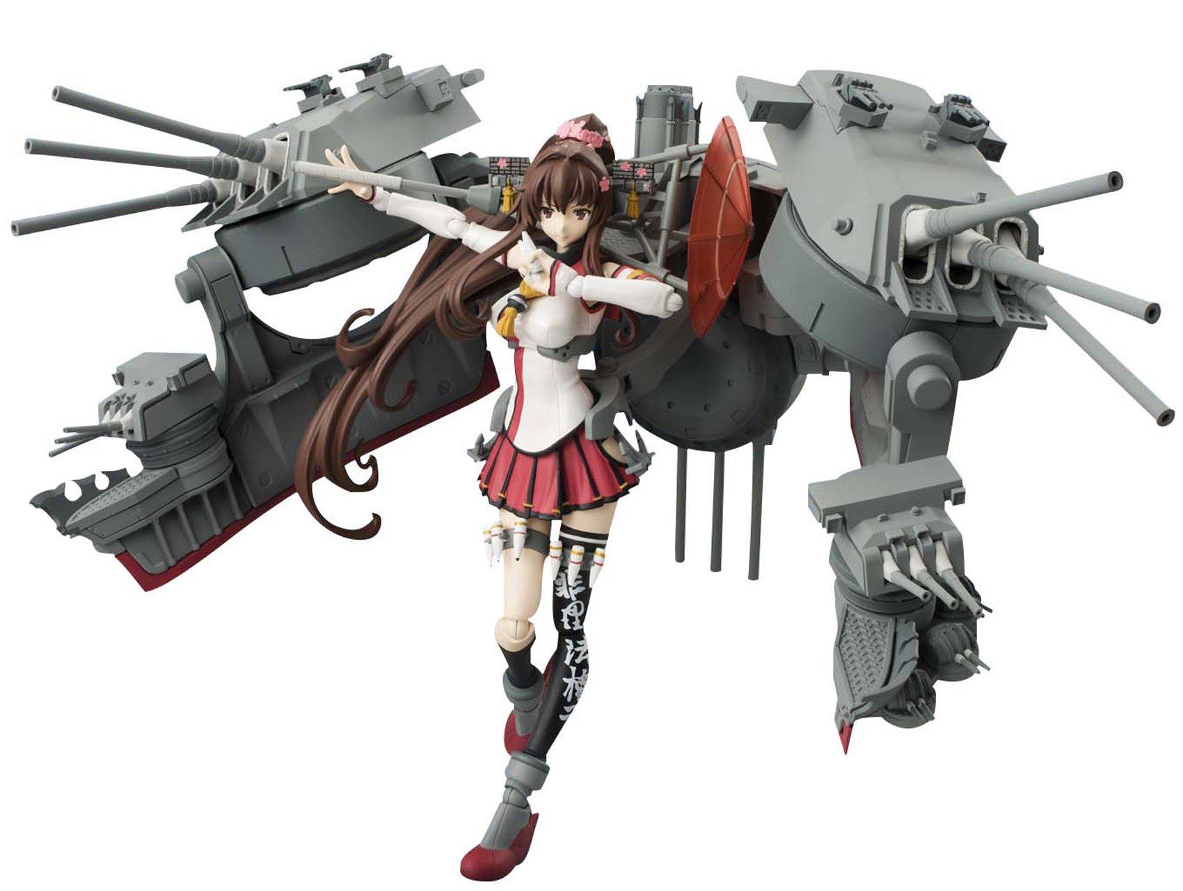 TAMASHII NATIONS Armor Girls Project KanColle Yamato Kai Прибл.. Подвижная фигурка из АБС-пластика и ПВХ, 140 мм
TAMASHII NATIONS Armor Girls Project KanColle Yamato Kai Прибл.. Подвижная фигурка из АБС-пластика и ПВХ, 140 мм
