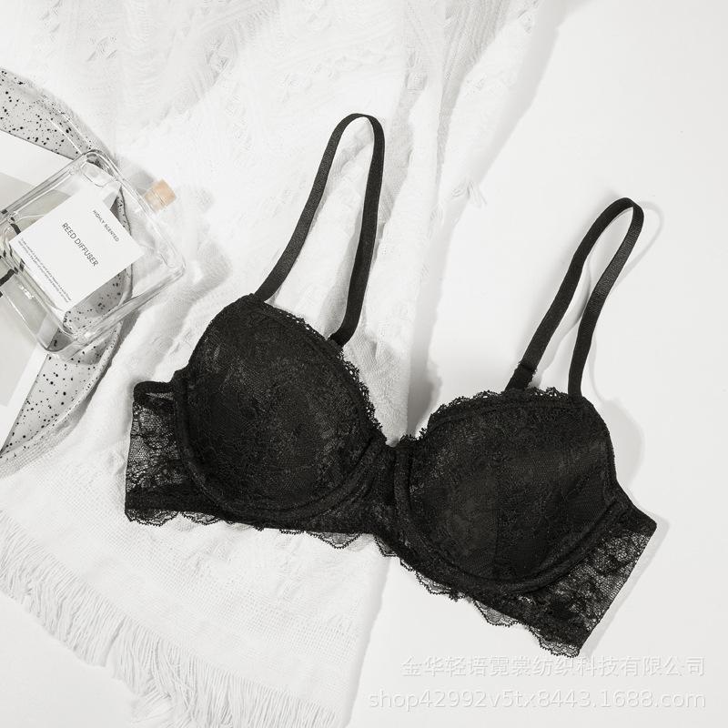 European and American customized bras, rear buckles with steel rims, lace fun gathering 85C чорний
European and American customized bras, rear buckles with steel rims, lace fun gathering 85C чорний