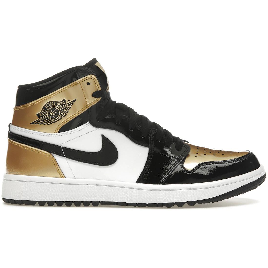 Sneaker Jordan 1 Retro High Golf Patent Gold Toe(DQ0660-002) 42
Sneaker Jordan 1 Retro High Golf Patent Gold Toe(DQ0660-002) 42