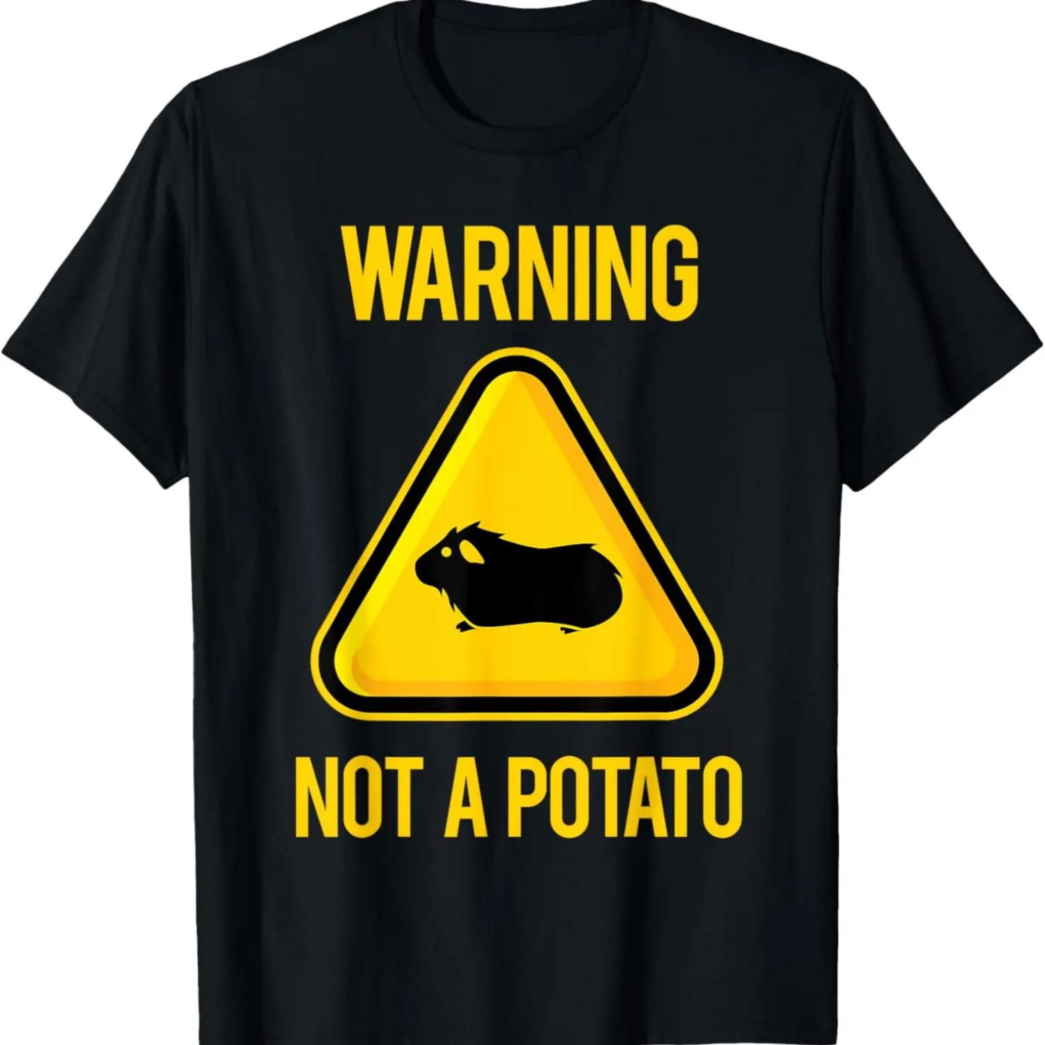 Warning Not a Potato Guinea Pig Funny Tees T-Shirt XXXXXL чорний
Warning Not a Potato Guinea Pig Funny Tees T-Shirt XXXXXL чорний