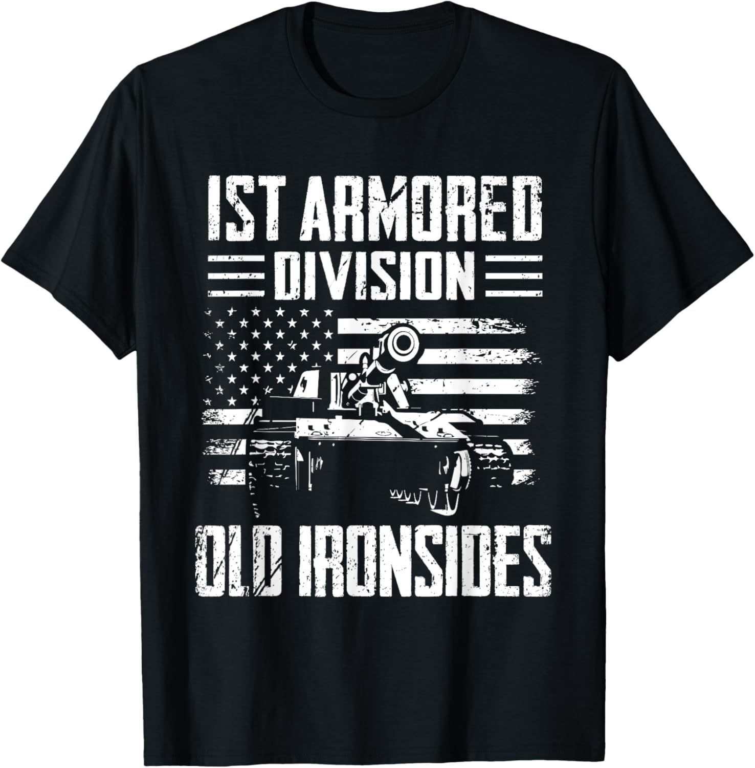 US Army 1st Armored DIvision Old Ironsides TShirt 100 Cotton ONeck Short Sleeve Summer Casual Mens Tshirt Streetwear S
US Army 1st Armored DIvision Old Ironsides TShirt 100 Cotton ONeck Short Sleeve Summer Casual Mens Tshirt Streetwear S