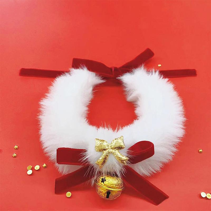 Red/Green Pet Christmas Costume Cat Collar Scarf Bow Bell Decor Plush Collar Warm Cat and Dog Jewelry Christmas Pet Accessories (red,L)
Red/Green Pet Christmas Costume Cat Collar Scarf Bow Bell Decor Plush Collar Warm Cat and Dog Jewelry Christmas Pet Accessories (red,L)