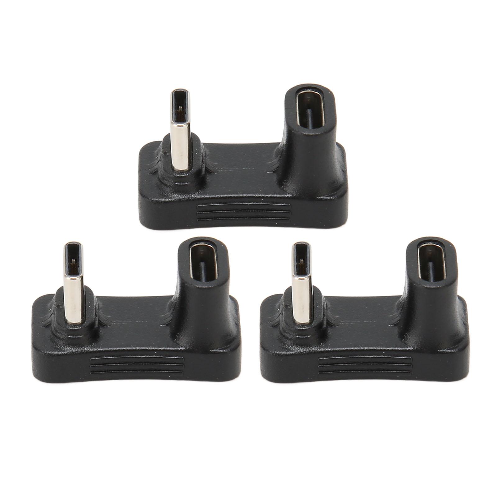 3Pcs Type C Male to Female Adapter U Shaped 100W 10Gbps 4K Supported 180 Degree USB C Adapter for
3Pcs Type C Male to Female Adapter U Shaped 100W 10Gbps 4K Supported 180 Degree USB C Adapter for
