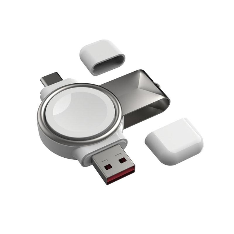 Портативное беспроводное зарядное устройство USB-C мощностью 3 Вт для iWatch 8 7 6 SE 5 4 Зарядная док-станция
Портативное беспроводное зарядное устройство USB-C мощностью 3 Вт для iWatch 8 7 6 SE 5 4 Зарядная док-станция