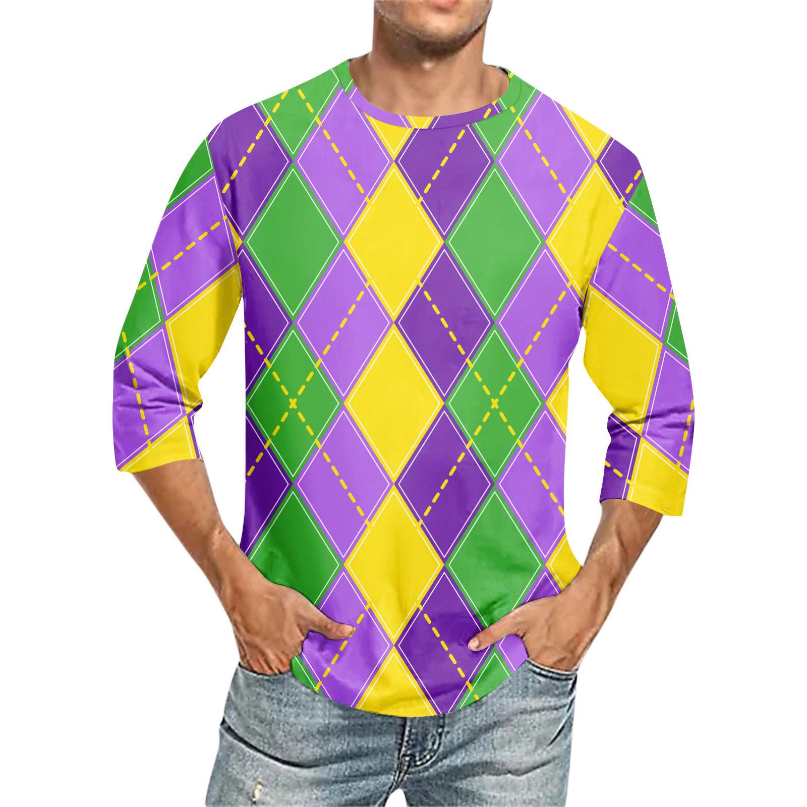 Мужская футболка с круглым вырезом и рукавом семь четвертей, мужская повседневная свободная футболка с рукавом семь четвертей L темно-фиолетового
Мужская футболка с круглым вырезом и рукавом семь четвертей, мужская повседневная свободная футболка с рукавом семь четвертей L темно-фиолетового