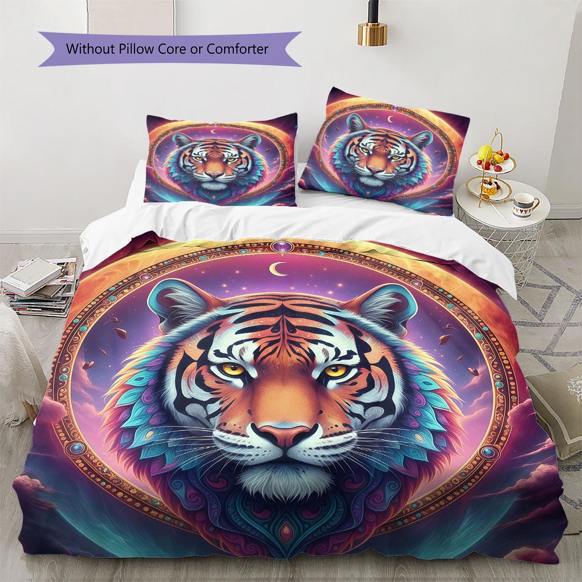 FullMoonAnimalAvatars Pattern Bedding Quilt Set Quilt Cover Pillowcase Home Decoration Birthday Gift (1 * duvet cover + 2 * pillowcase, without core) 135x200cm
FullMoonAnimalAvatars Pattern Bedding Quilt Set Quilt Cover Pillowcase Home Decoration Birthday Gift (1 * duvet cover + 2 * pillowcase, without core) 135x200cm