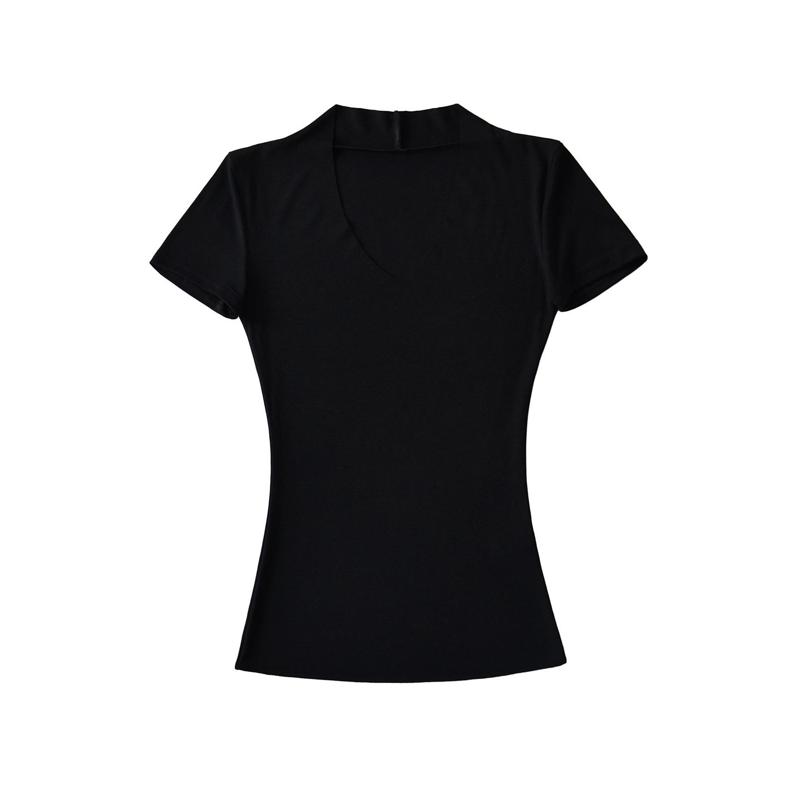 Women s Retro V-Neck Short Sleeve Waist-Slimming Top - Solid Color Large чёрный
Women s Retro V-Neck Short Sleeve Waist-Slimming Top - Solid Color Large чёрный