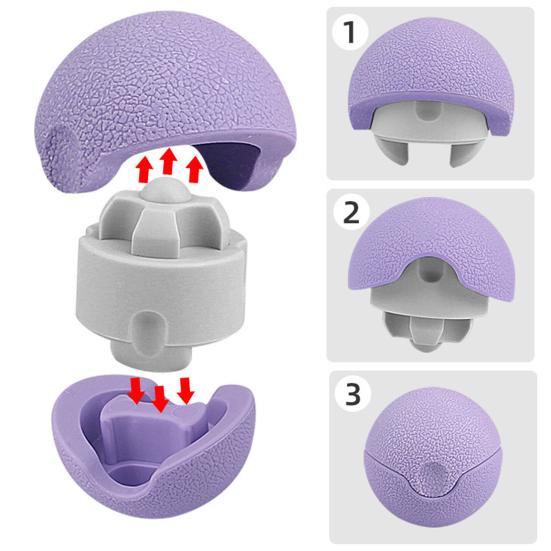 Гибкий массажный шарик для йоги из ТПЭ для ног/рук/спины/талии, фитнес-массажер для глубоких тканей, подошвенный фасциит, миофасциальный расслабляющий массажный роликовый шарик
Гибкий массажный шарик для йоги из ТПЭ для ног/рук/спины/талии, фитнес-массажер для глубоких тканей, подошвенный фасциит, миофасциальный расслабляющий массажный роликовый шарик