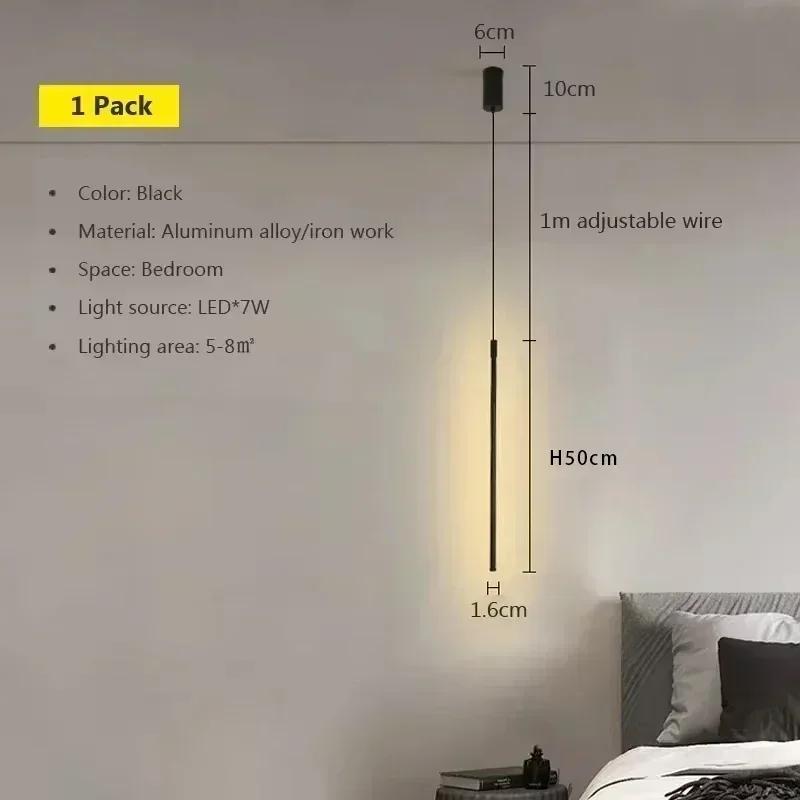 Современные светодиодные подвесные светильники для столовой, спальни, прикроватные подвесные лампы, фоновые люстры, светильники для домашнего декора Natural White