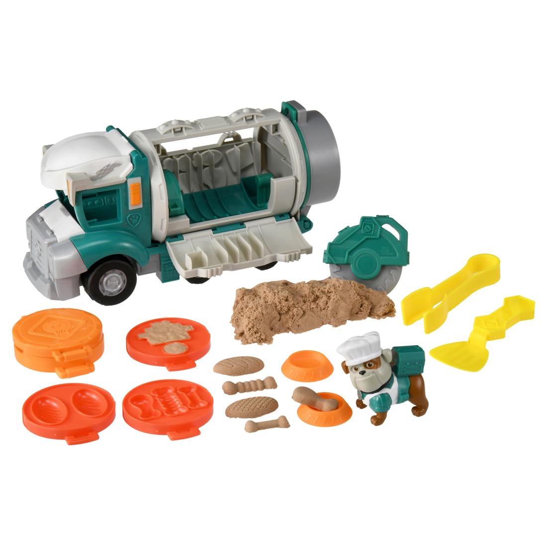 TAKARA TOMY Rubble Crew Grandpa Crew Food Truck & Gravel s (with sand) синий
TAKARA TOMY Rubble Crew Grandpa Crew Food Truck & Gravel s (with sand) синий