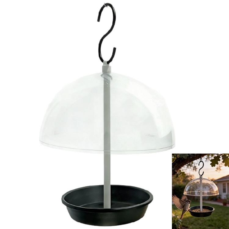 Durable Hanging Bird Feeder Dome Tray and Roof Design Visible Large Size Multiple Feeding Perches Outdoor Use 1
Durable Hanging Bird Feeder Dome Tray and Roof Design Visible Large Size Multiple Feeding Perches Outdoor Use 1