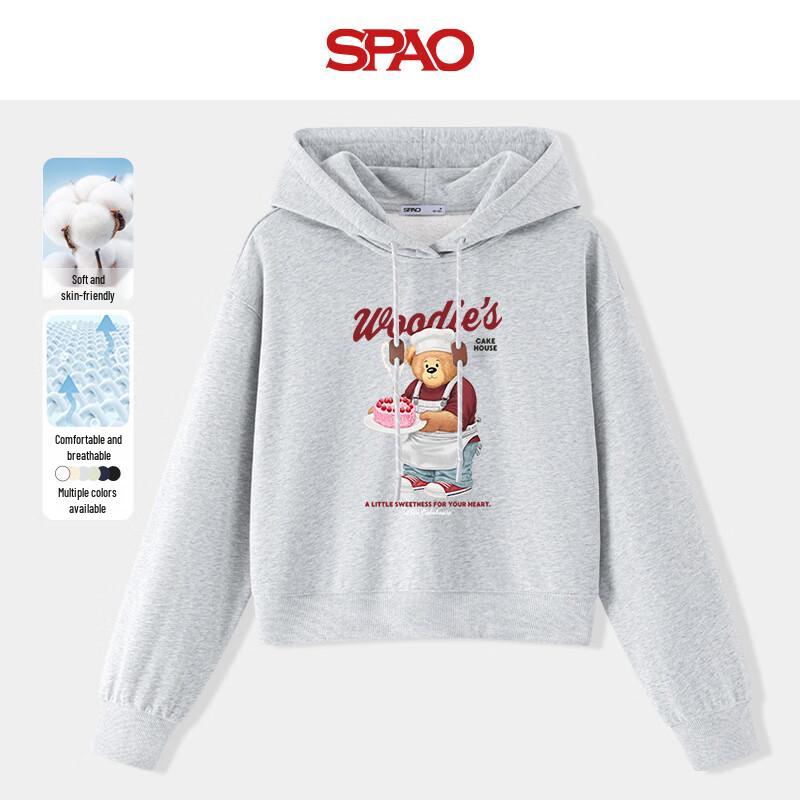 SPAO Women s Bear Graphic Loose Fit Hooded Sweatshirt XL
SPAO Women s Bear Graphic Loose Fit Hooded Sweatshirt XL