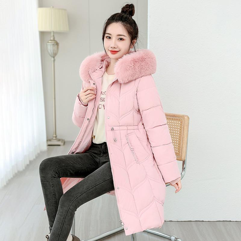 Женская пуховая хлопковая одежда с большим меховым воротником, куртка средней длины с поясом, 0-й размер 3XL розовый
Женская пуховая хлопковая одежда с большим меховым воротником, куртка средней длины с поясом, 0-й размер 3XL розовый